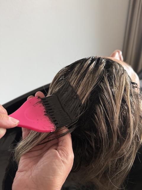 Peeling vlasov organickou rašelinou